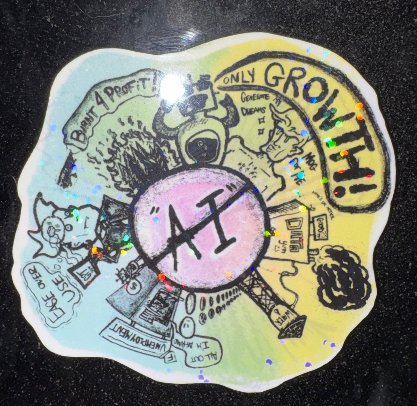 No AI Sticker