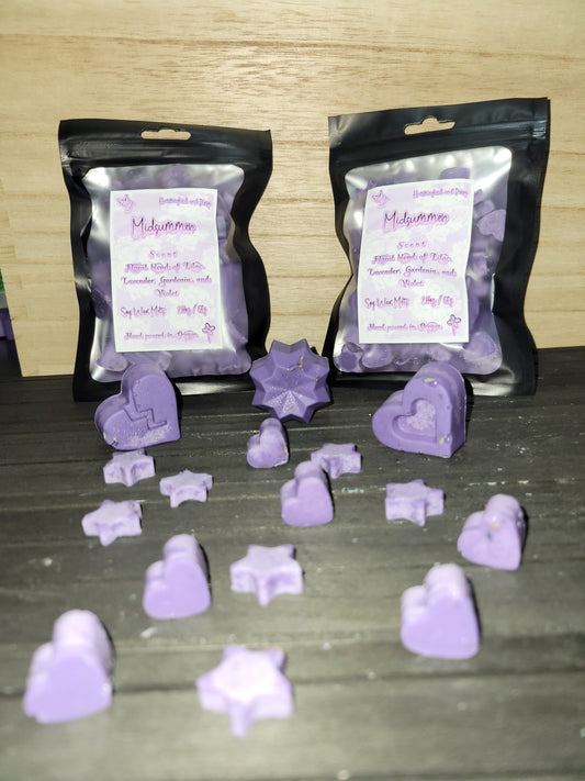 Midsummer wax melt (shapes)