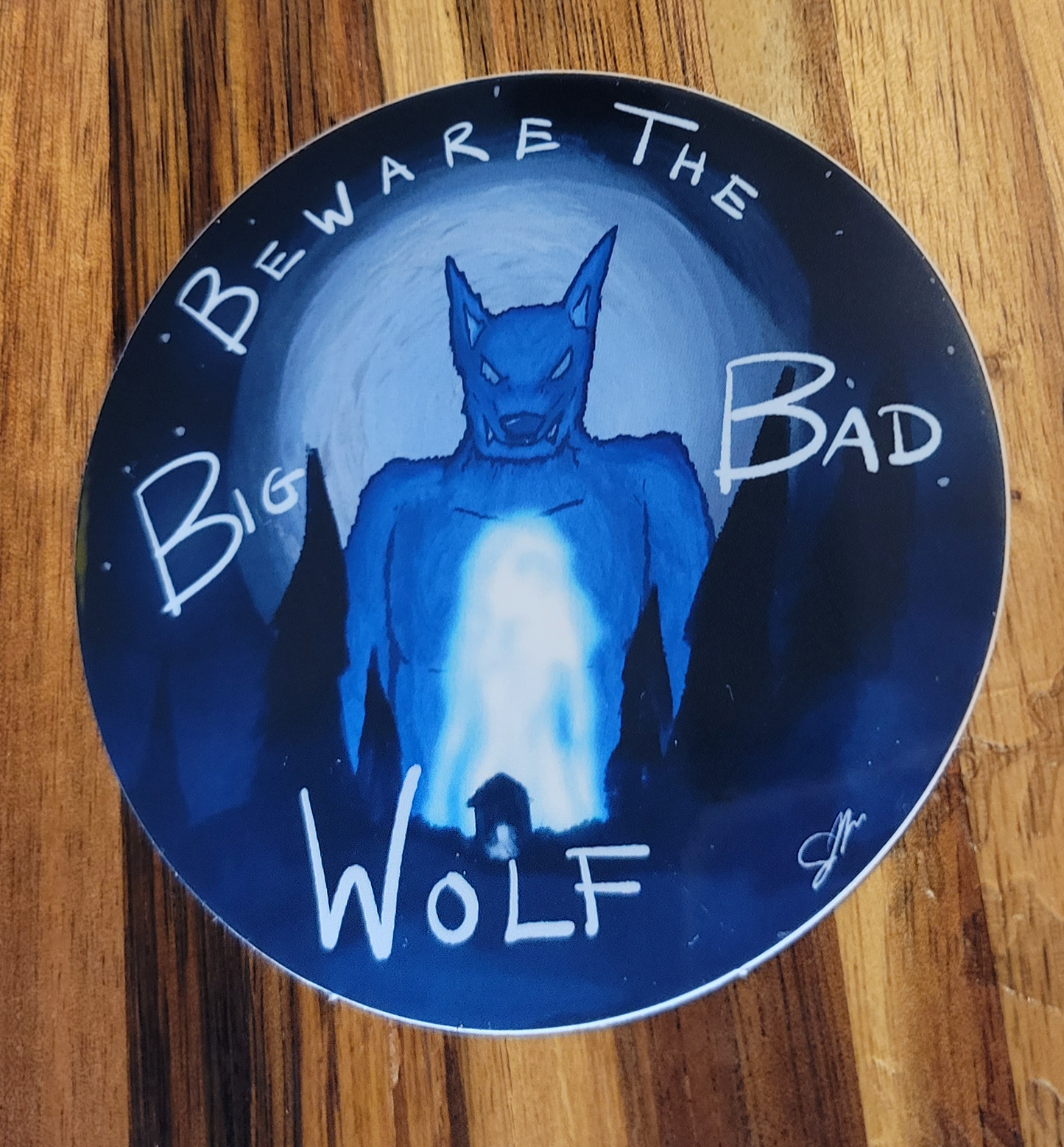 Big Bad Wolf Sticker