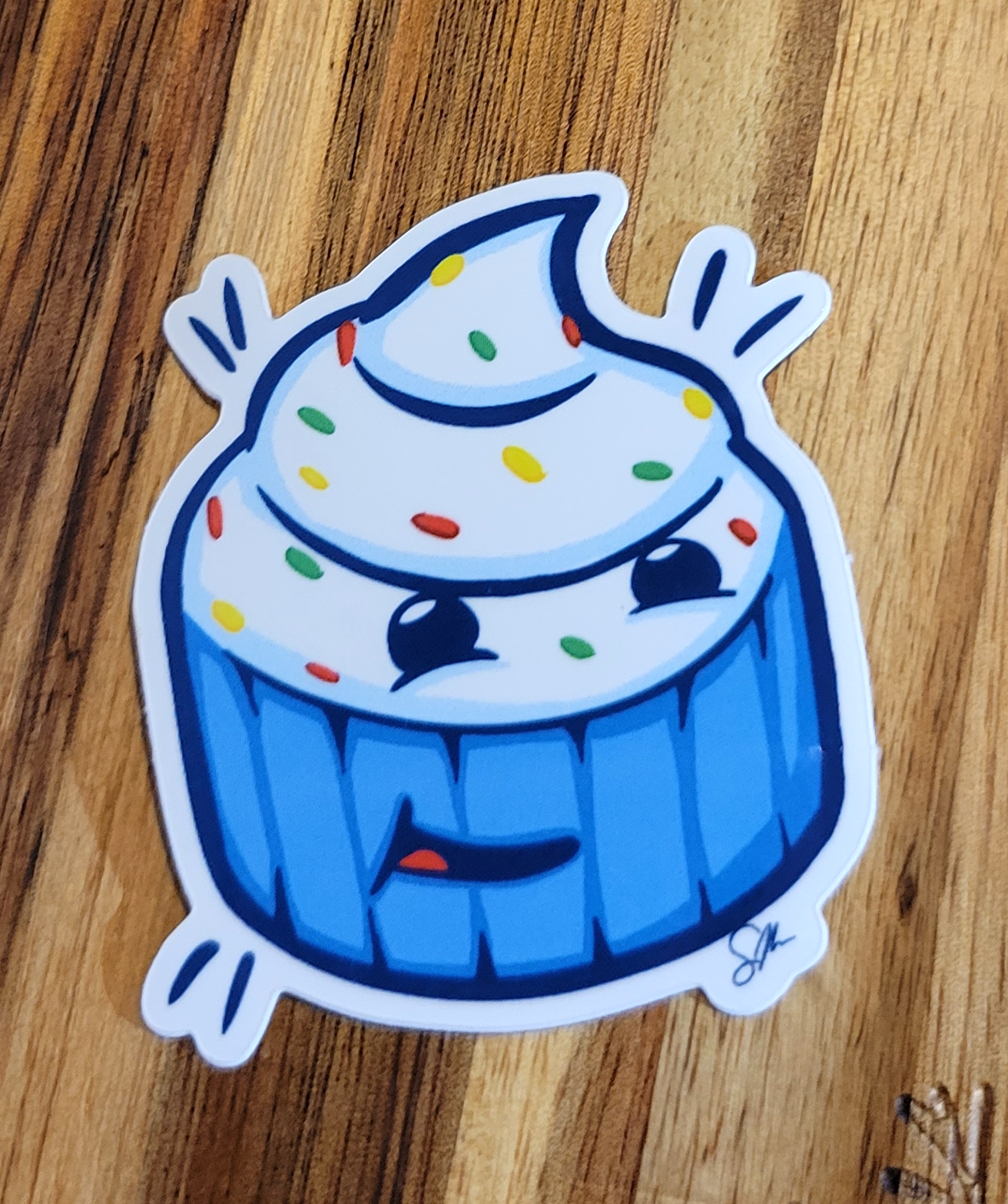 Cupcake Sticker