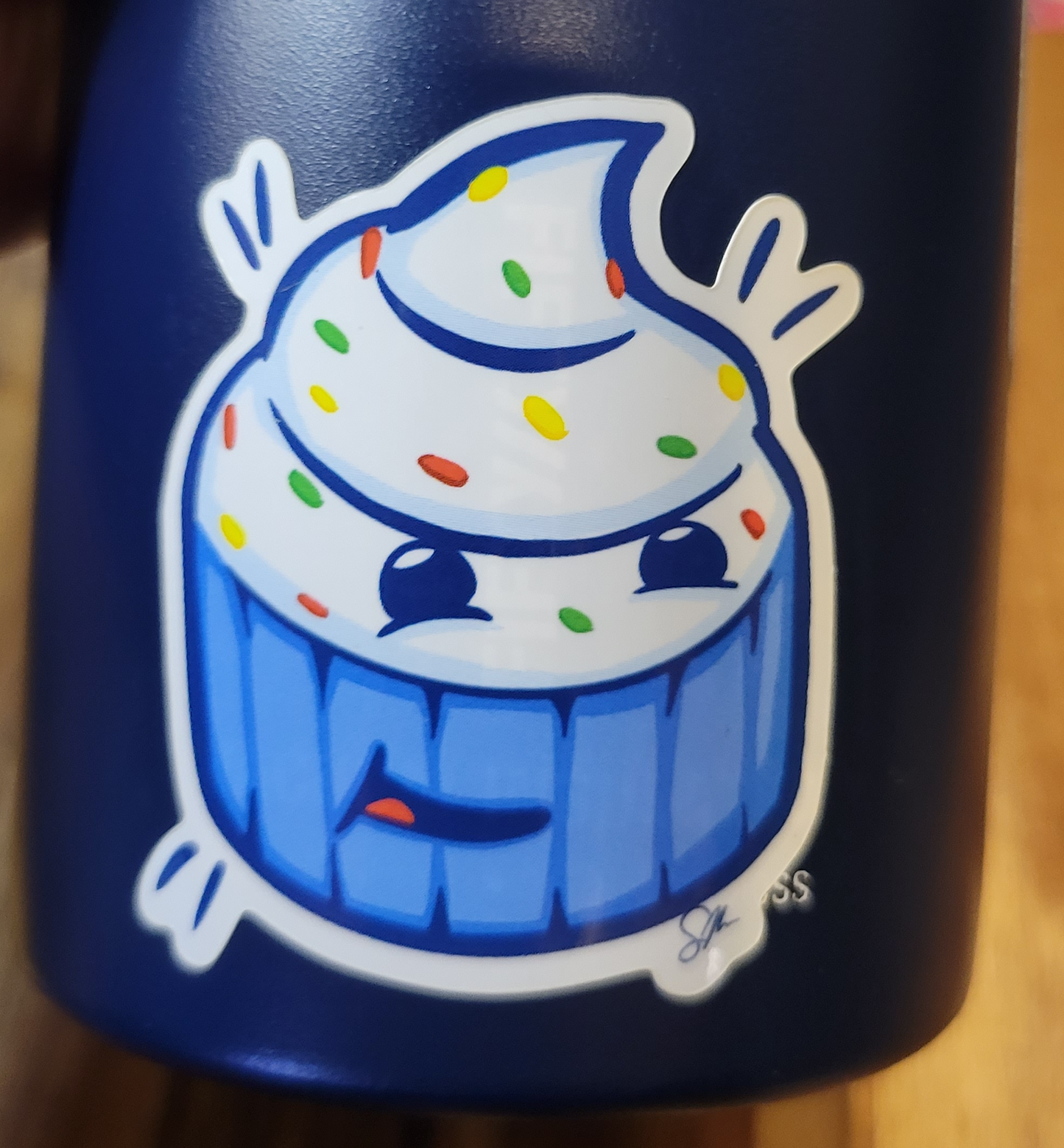 Cupcake Sticker