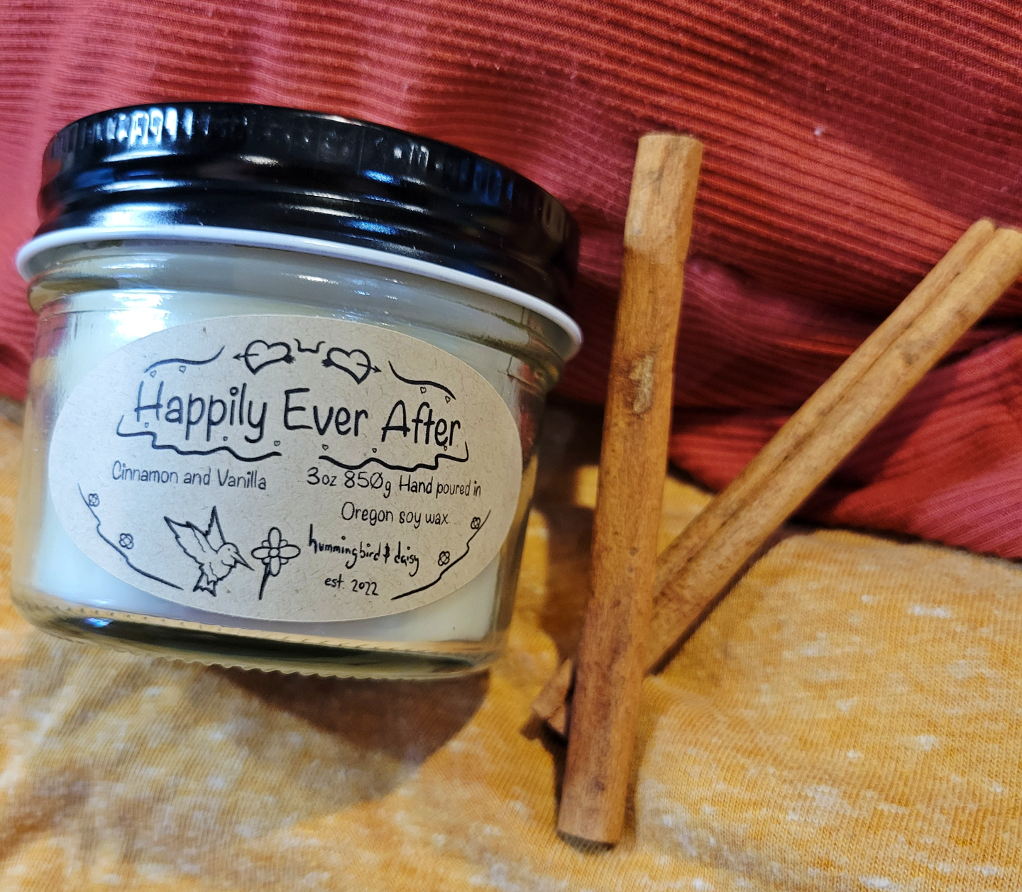 Whoopsie  Daisy Happily Ever After Candle